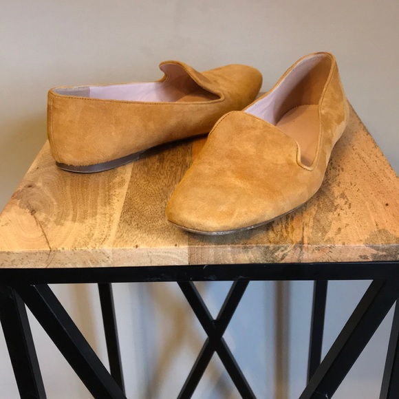 J.Crew mustard suede flats women’s 7 - Picture 2 of 6